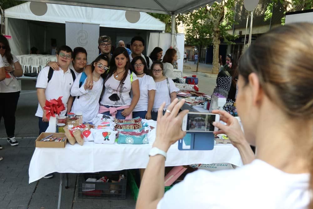 Los más jóvenes en la Feria del Emprendimiento