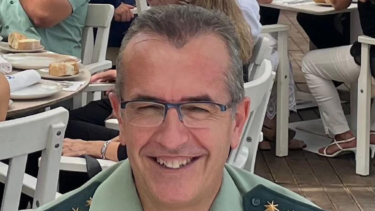 El coronel Fernández de Luz, nuevo jefe de la Comandancia de la Guardia Civil de València.