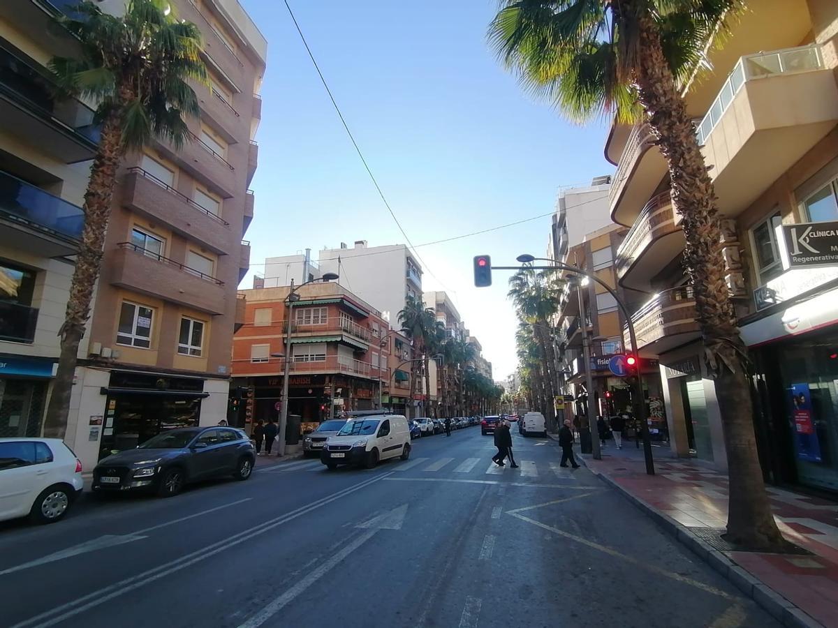 La calle Ancha de Castelar de San Vicente