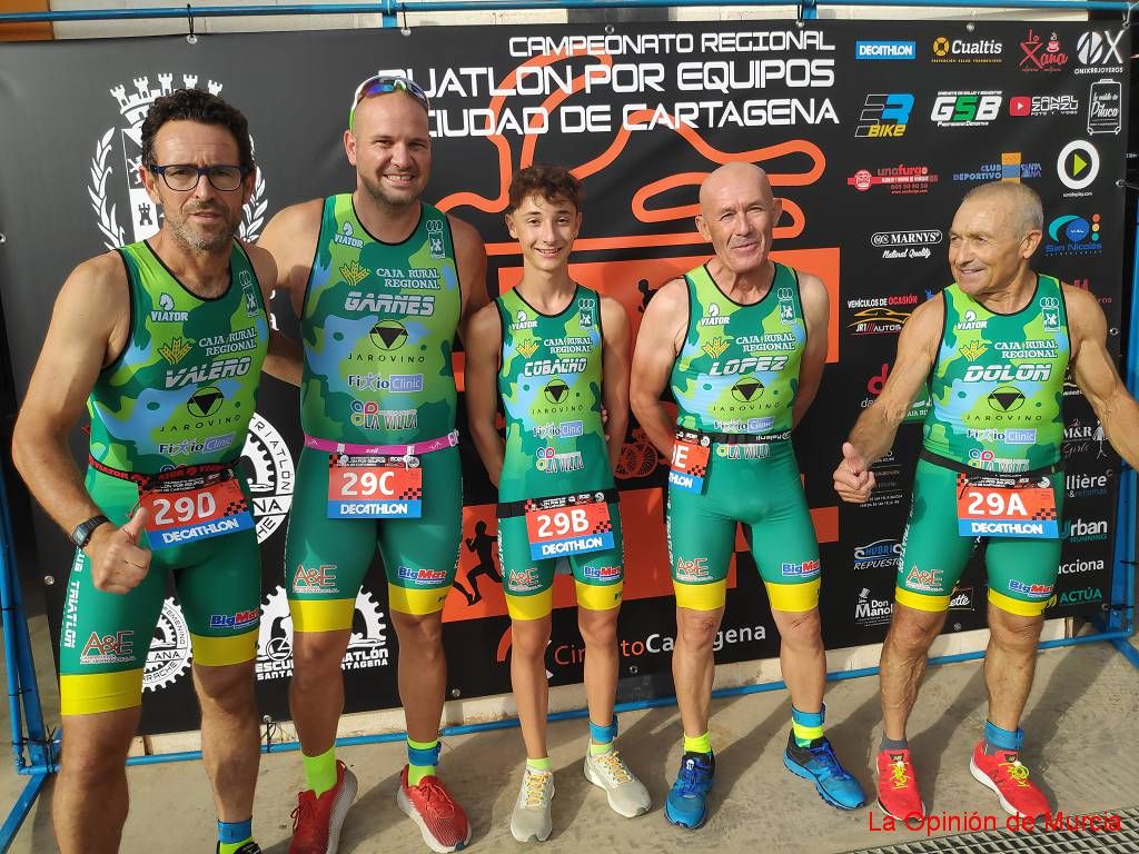 Duatlón de Cartagena-Regional por equipos (2)