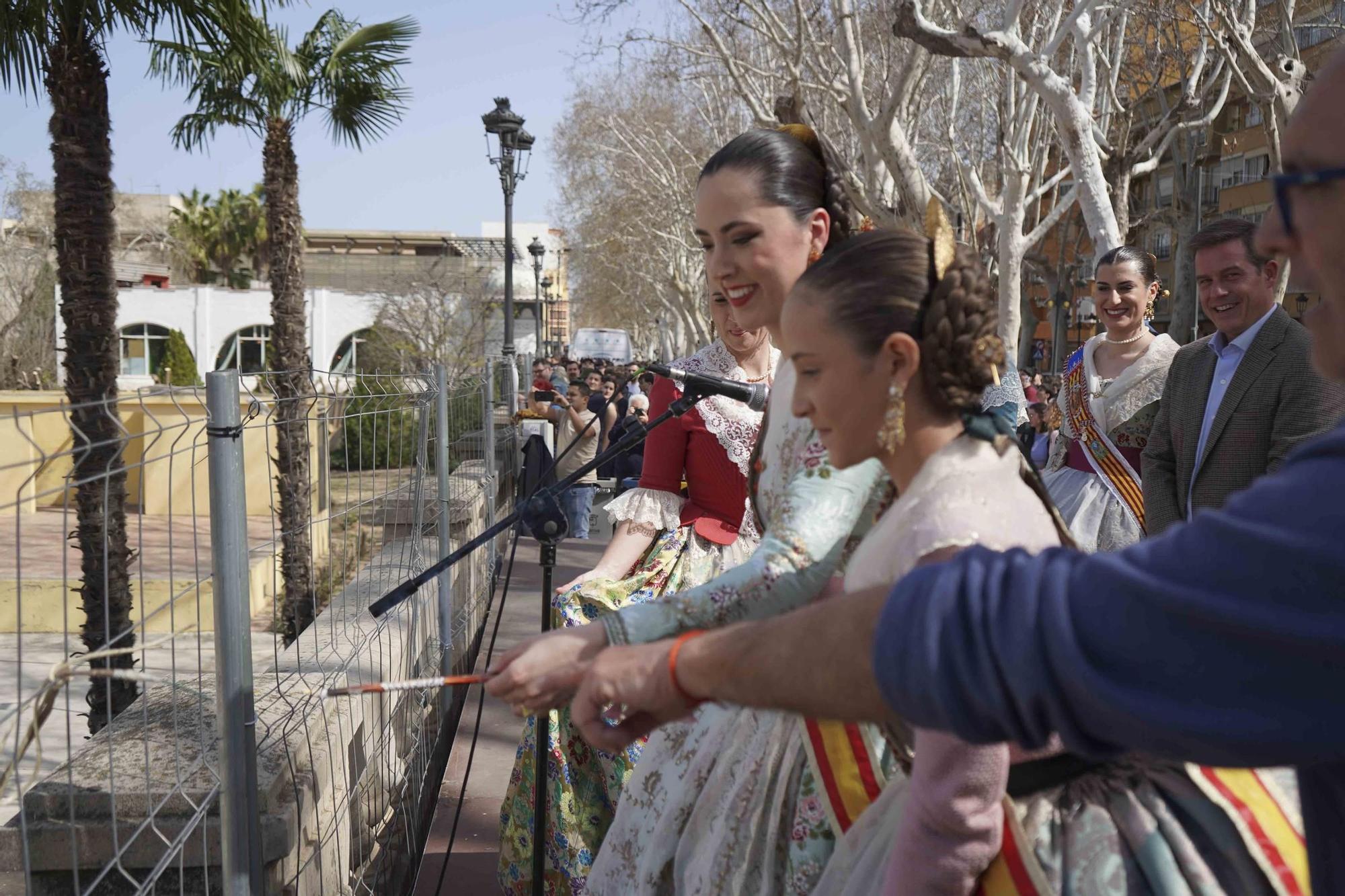 Así ha sido la segunda mascletà de las Fallas de Xàtiva en 2024