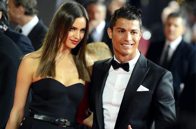 Irina Shayk y Cristiano Ronaldo