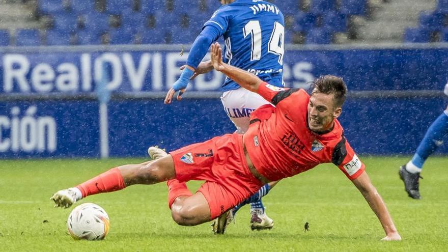 Las imágenes del Real Oviedo - Malaga CF