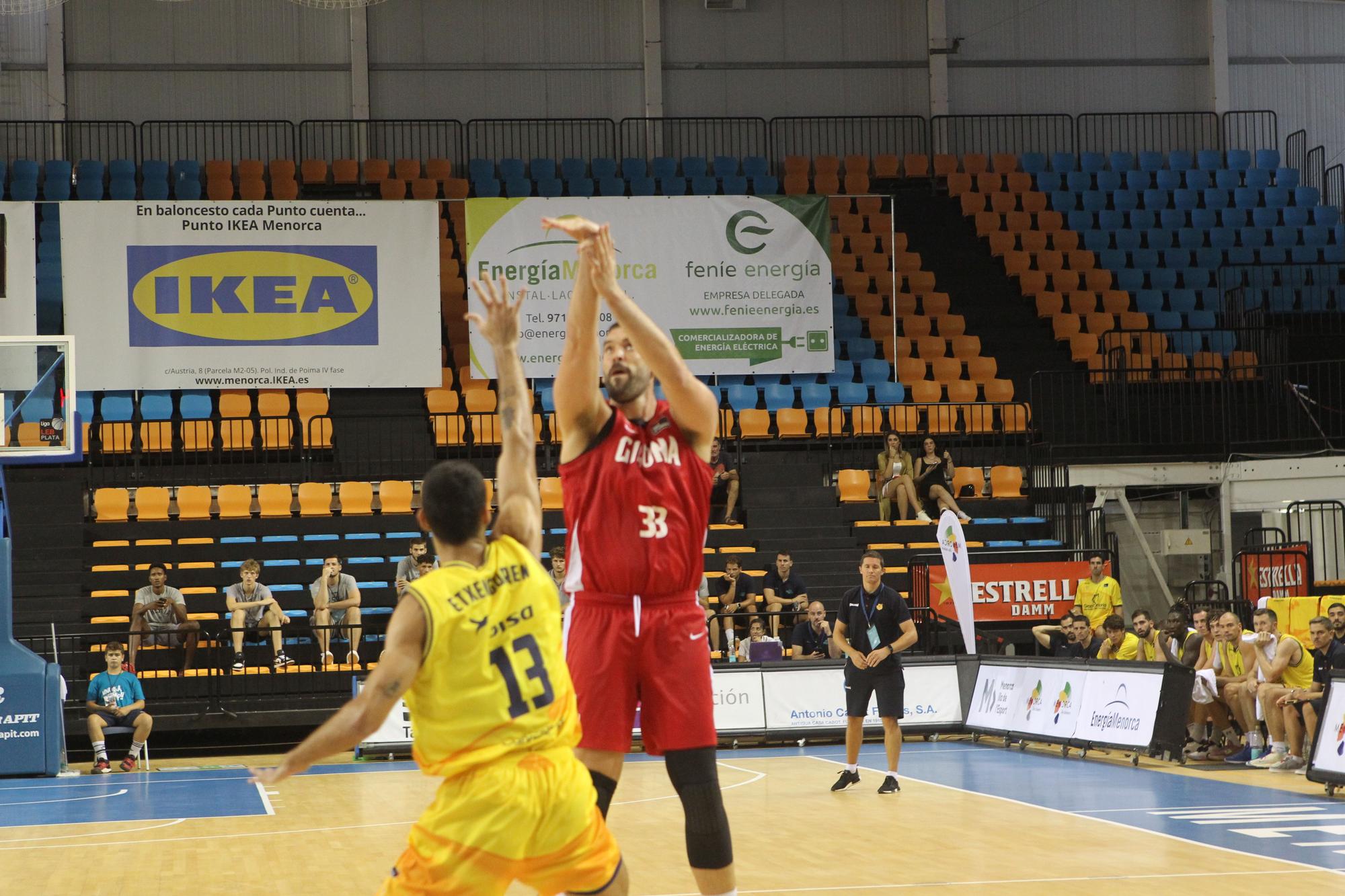 El Bàsquet Girona cau derrotat contra el Gran Canària a Maó (76-71)