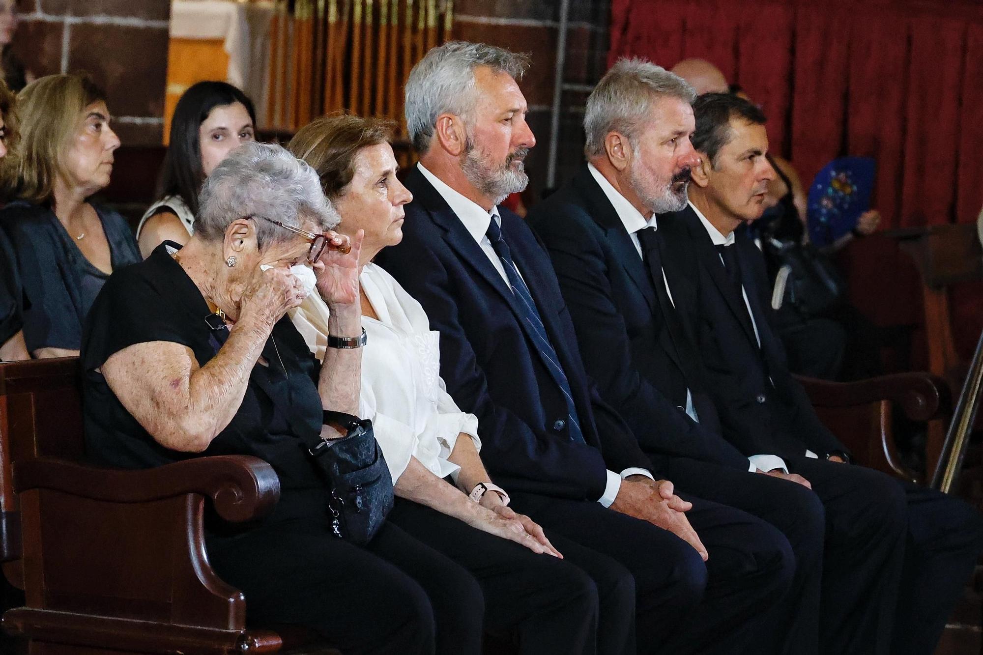 Funeral en memoria del expresidente Manuel Hermoso