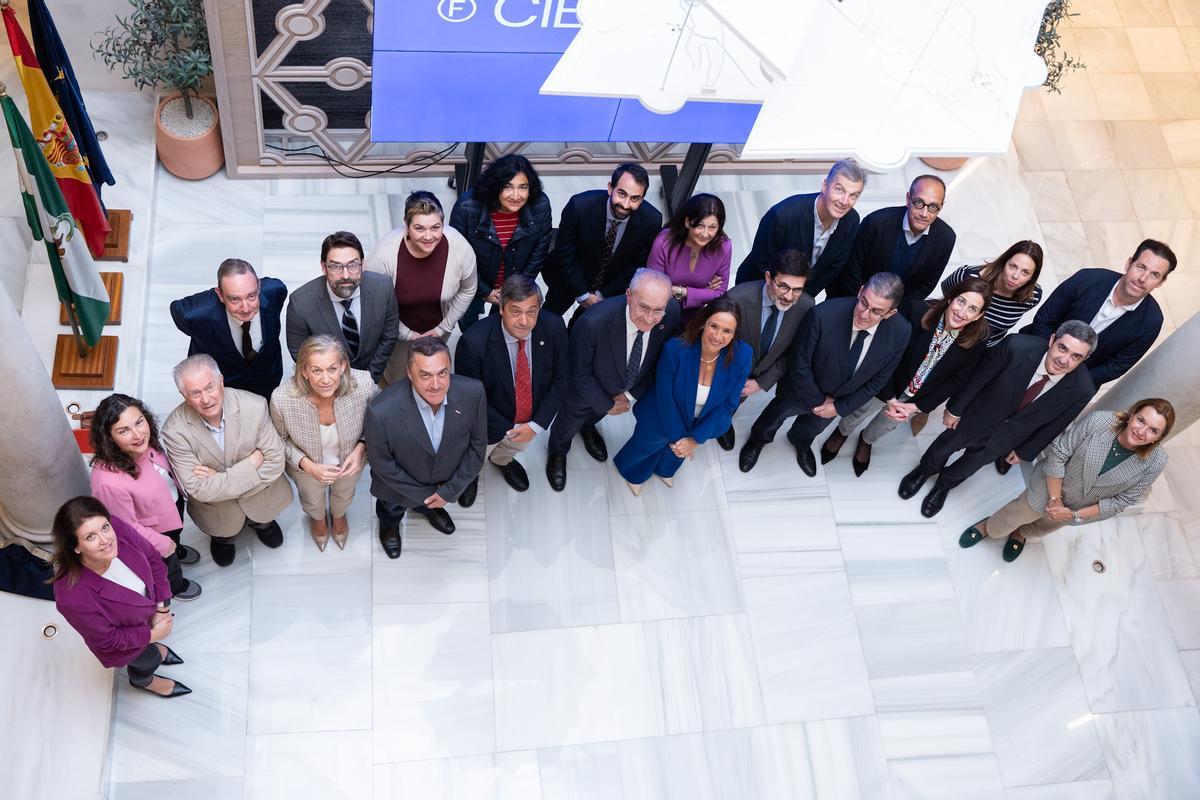 Reunión conjunta en la Cámara de Comercio de Málaga