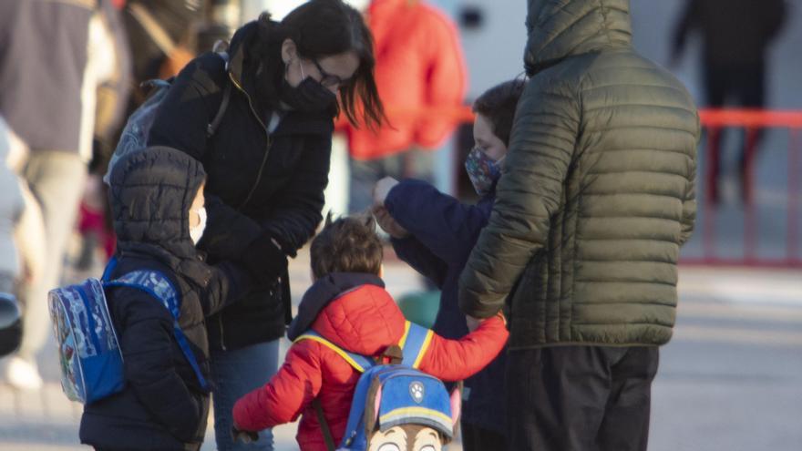 Familias con escolares.