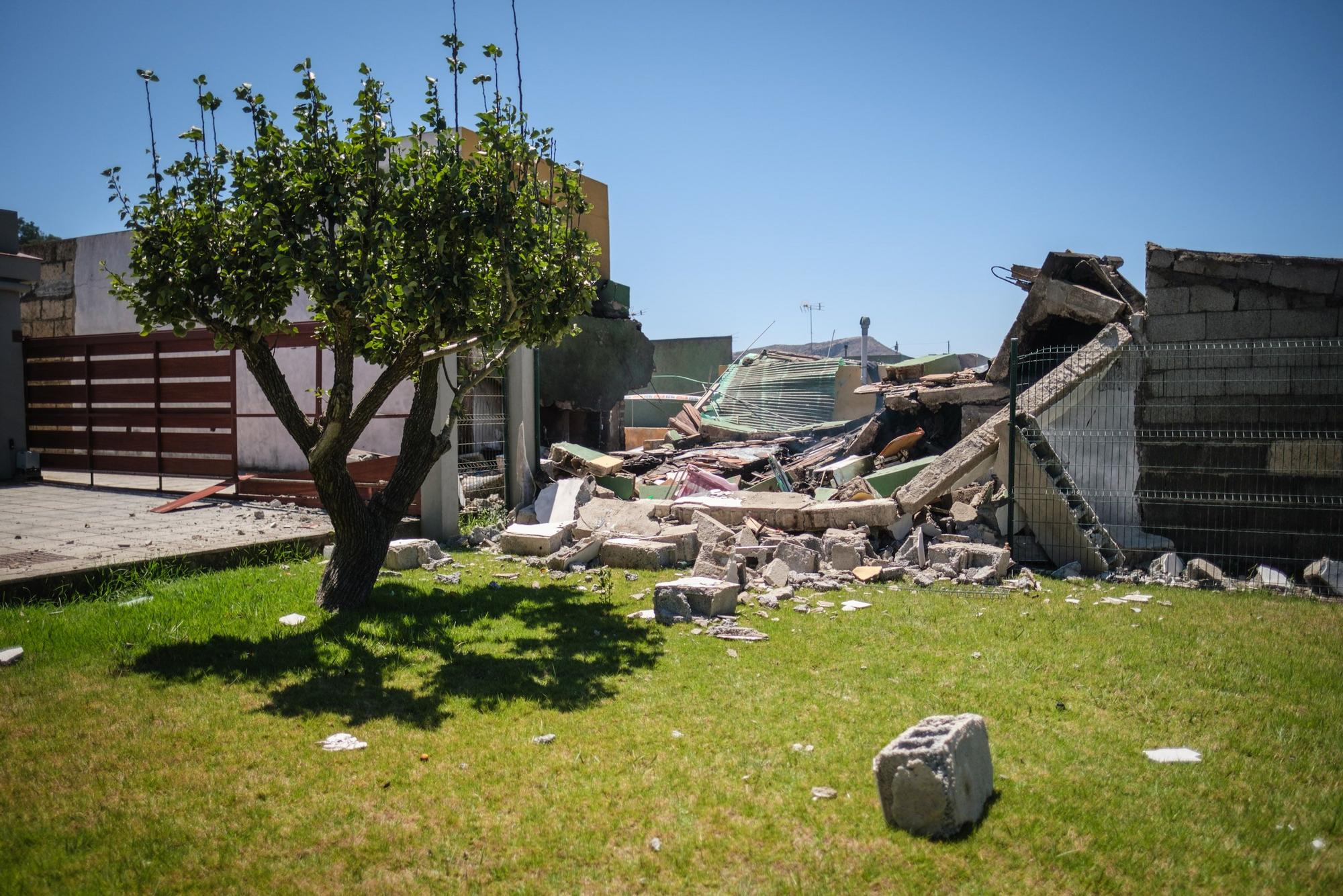 Explosión en una vivienda de La Laguna