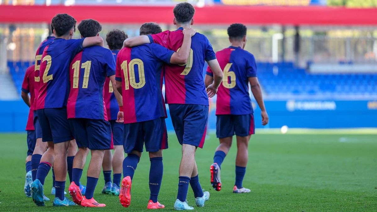 El Barça se dio un festín ante el Bayern en la UEFA Youth League