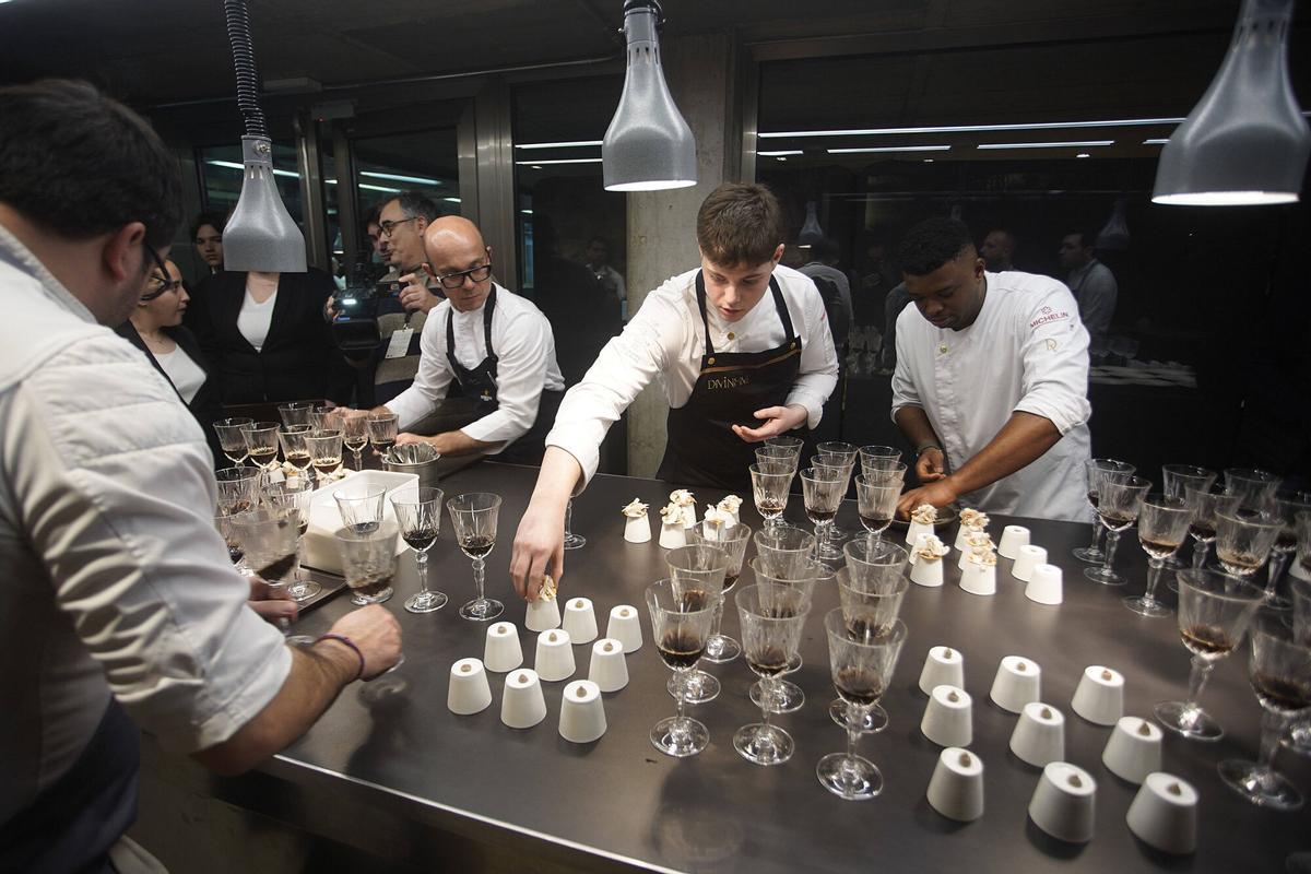 Les imatges del sopar dels restaurants gironins amb estrella Michelin a l'Esperit Roca