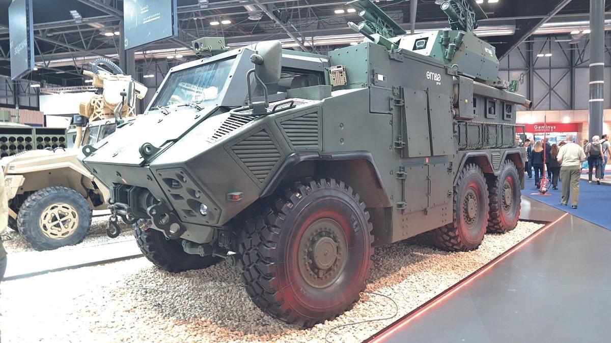 Vehículo desarrollado por Escribano Mechanical & Engineering, empresa ya asentada en Córdoba, gracias al elemento tractor de la Base Logística del Ejército de Tierra.