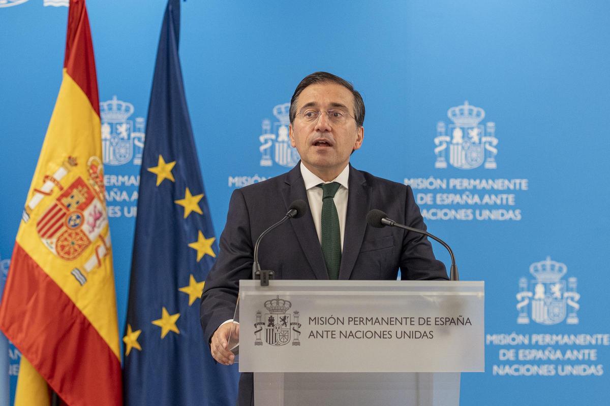 España "rechaza de plano" cualquier anexión ilegal de Gaza y de Cisjordania