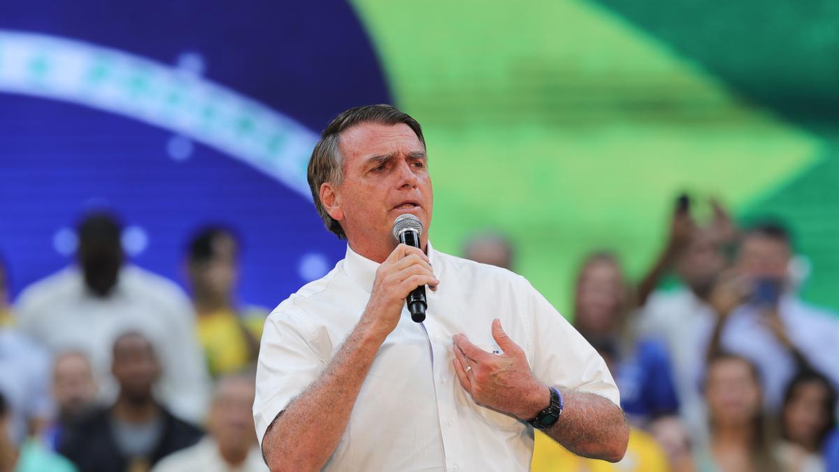 Archivo - Jair Bolsonaro, expresidente de Brasil