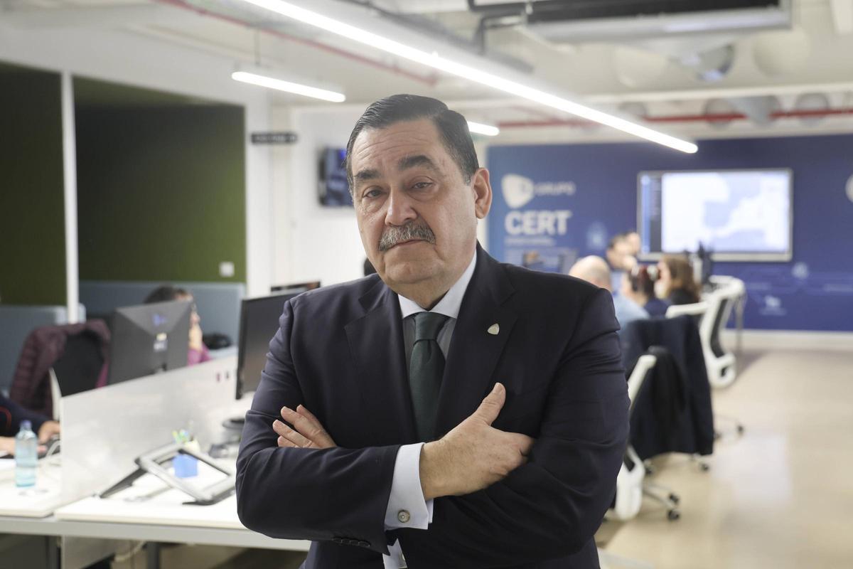 José Rosell, en la sede de S2 Grupo en València, el pasado lunes