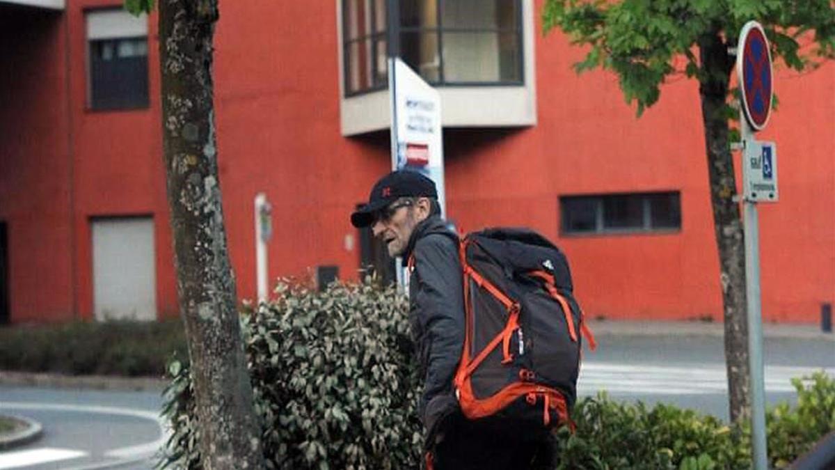 Última imagen de Josu Ternera antes de ser detenido en Sallanches (Francia)