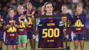 El Camp Nou consagra Alexia com una llegenda