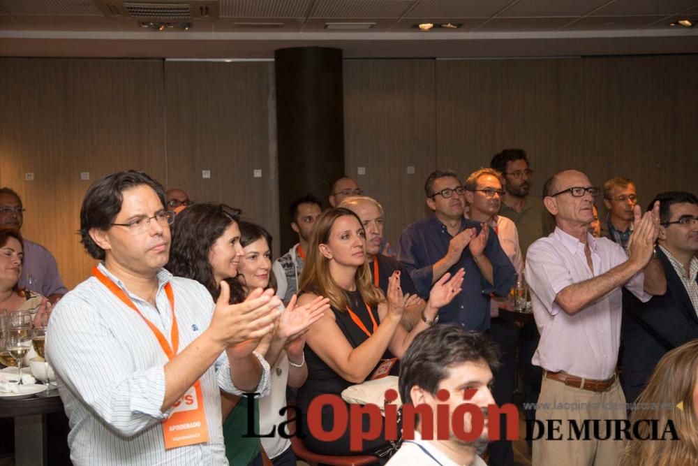 Noche electoral en Ciudadanos