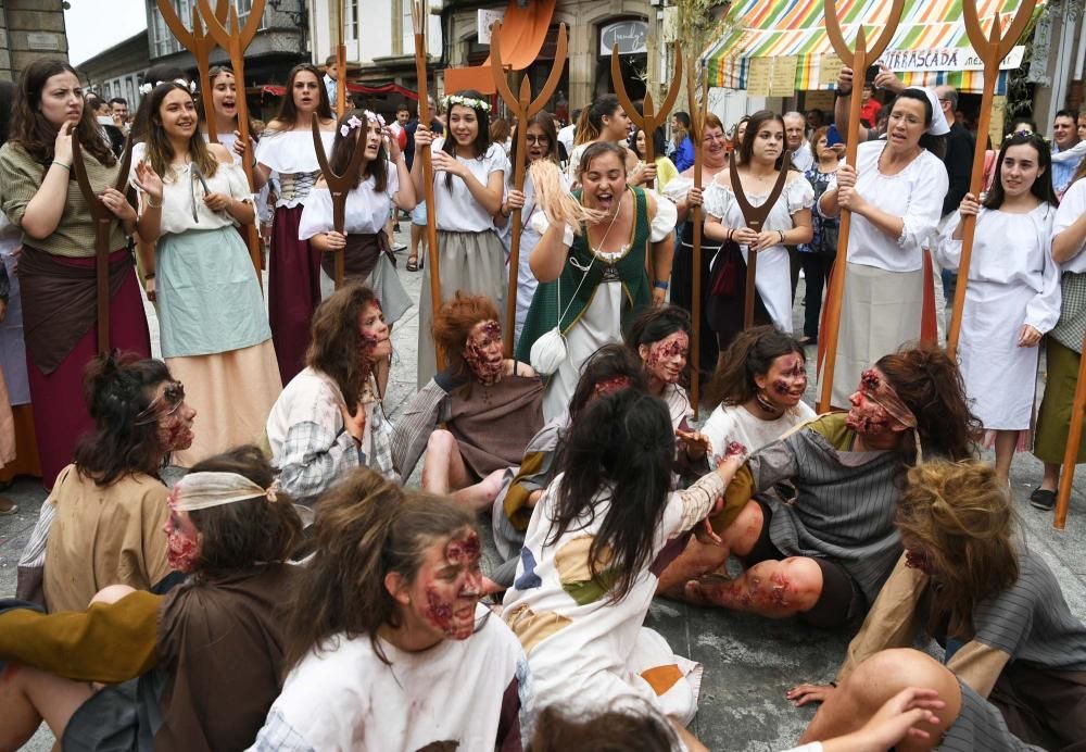 Feria Medieval Betanzos: expulsión de los leprosos