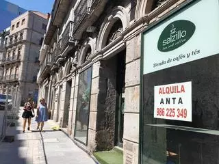 Vigo tiene más bajos comerciales en alquiler que la suma de Santiago, Pontevedra y Lugo