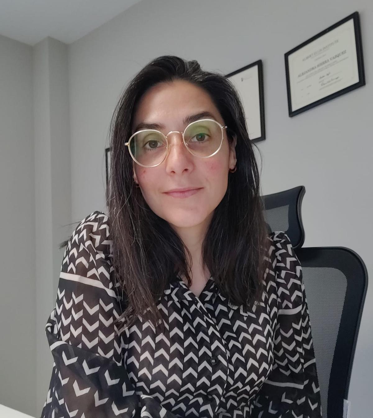 La psicóloga Alejandra Sierra