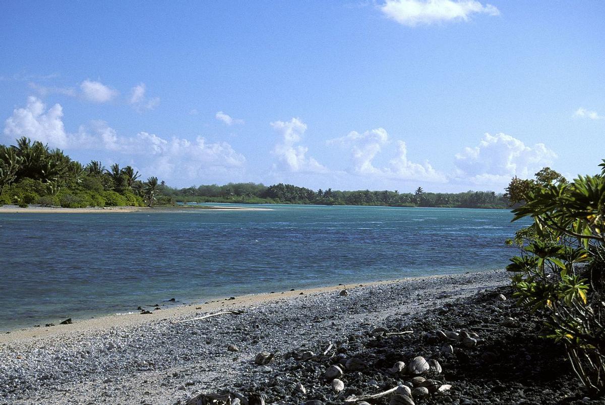 La entrada a la isla de Nikumaroro es tan complicada que muchos se dan la vuelta antes de desembarcar