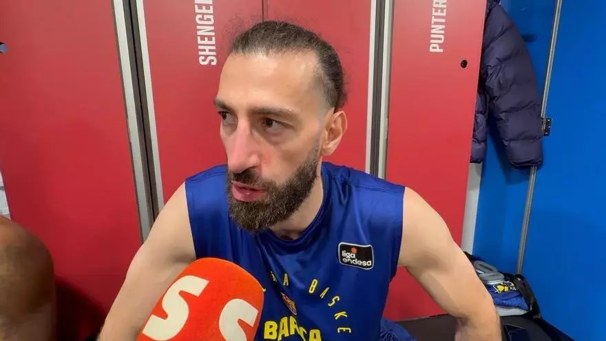Tornike Shengelia tras la victoria del Barça: "Todavía no hemos cumplido nuestro objetivo, tenemos que ganar la serie”