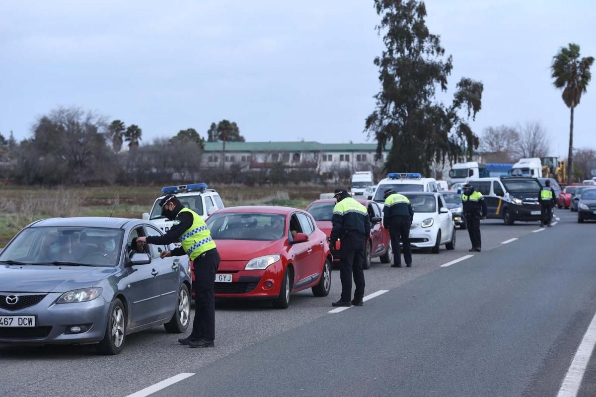 Controles perimetrales en Córdoba