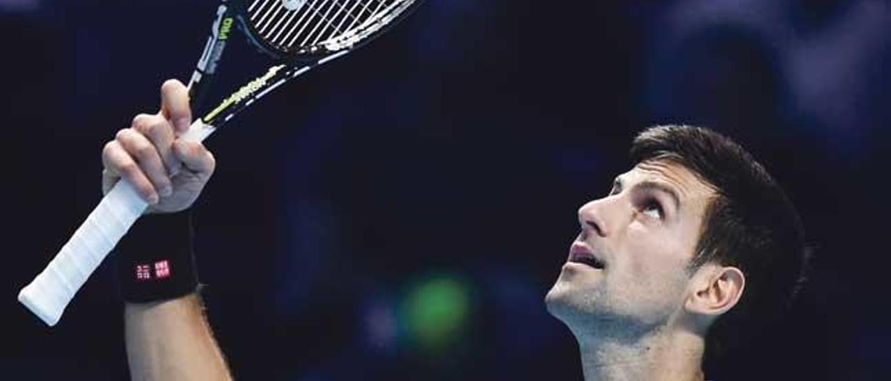 El número 1 del mundo, Novak Djokovic.