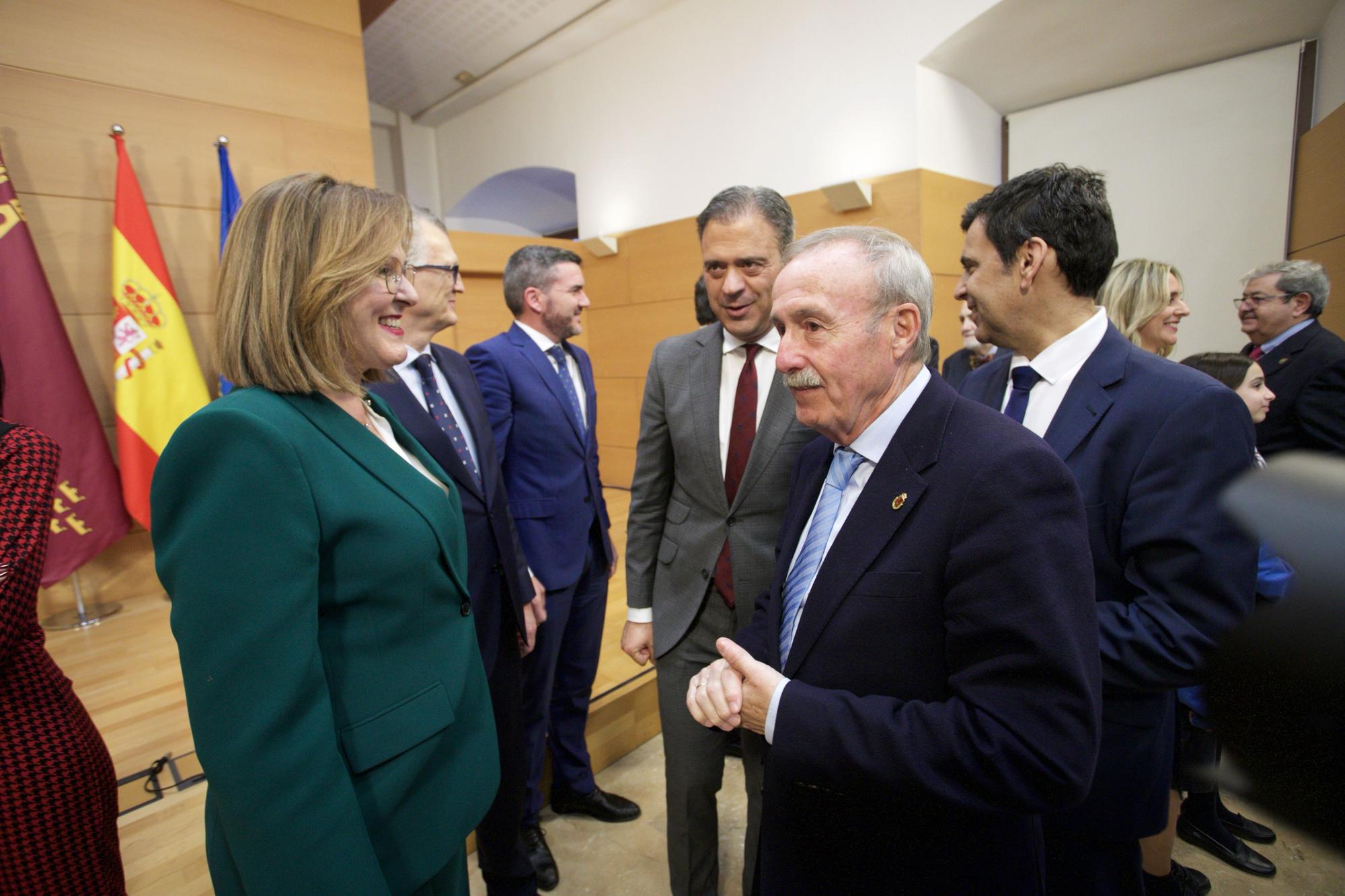 Las imágenes de la toma de posesión de los nuevos consejeros del Gobierno de Murcia
