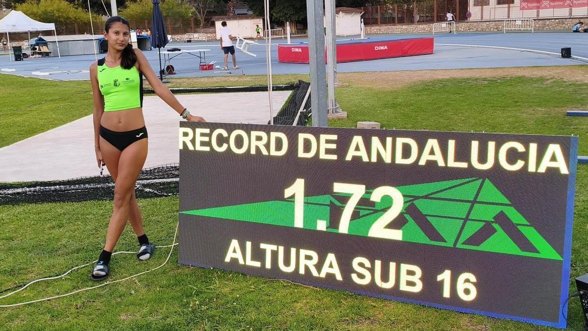 La villafranqueña Lucía Japón rompe otra barrera al proclamarse campeona andaluza sub 23 con solo 13 años