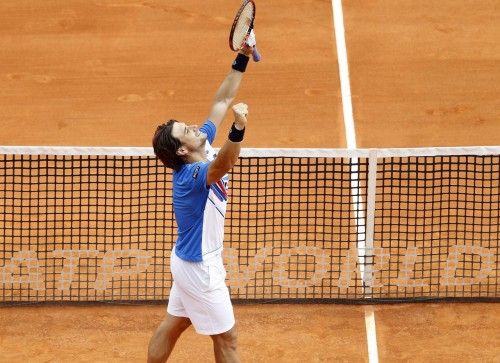 Rafa Nadal y David Ferrer en el Masters 1.000 de Montecarlo