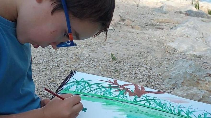 Un niño de Ricote, un gran artista en ciernes, muy bien valorado por Pedro Cano