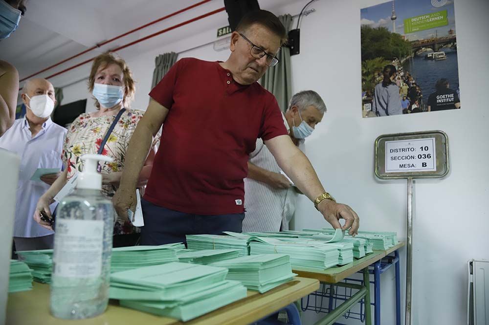 En imágenes las elecciones andaluzas 2022 en Córdoba