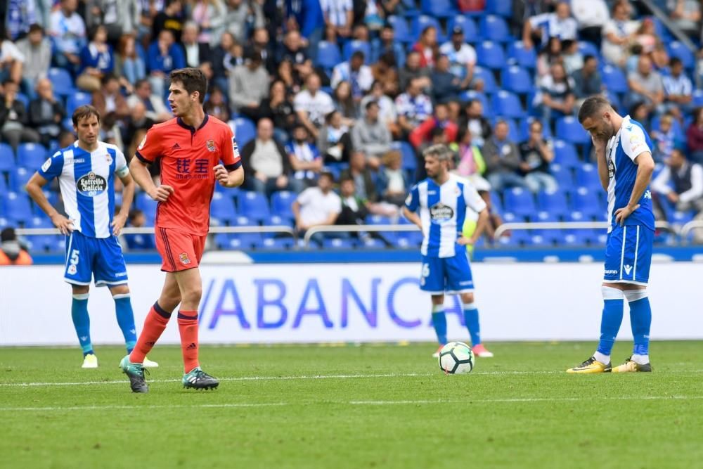 El Dépor no puede con la Real Sociedad