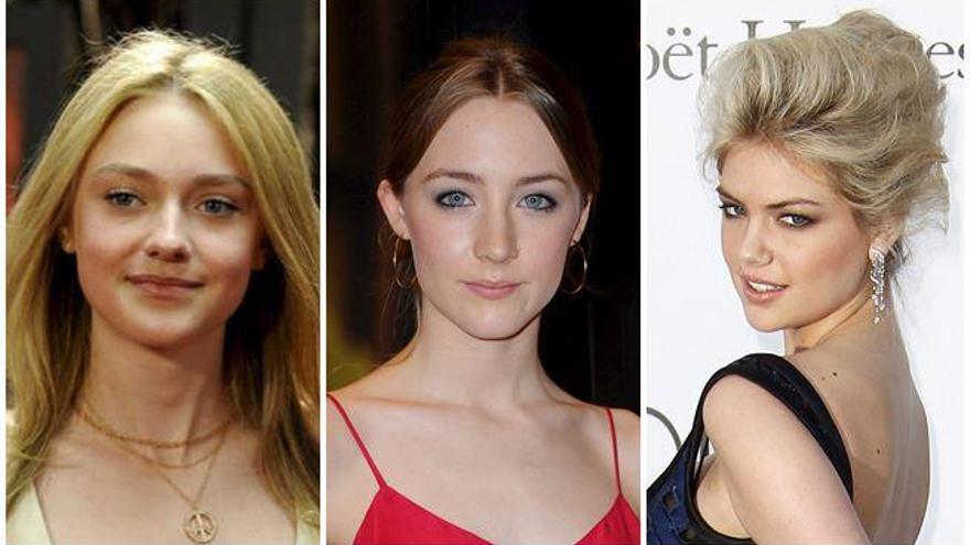 Dakota Fanning, Kate Upton y Saoirse Ronan.