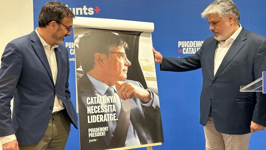 Junts plantea el regreso de Puigdemont como la solución a las &quot;necesidades&quot; de Cataluña