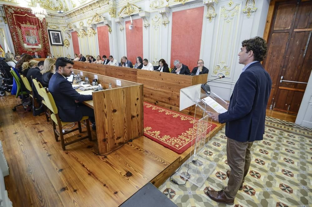 Pleno del Ayuntamiento de Las Palmas de Gran Canaria (05/06/2018)