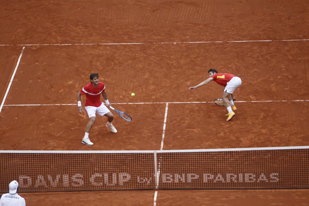 Partido de dobles España-Alemania