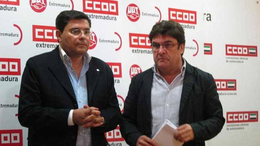 CCOO y UGT proponen 50 medidas  para crear 30.000 empleos directos en Extremadura