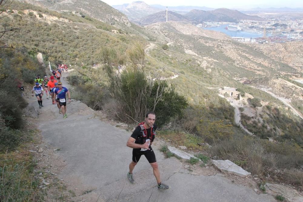 Ruta de las Fortalezas 2018 subida del Monte del Calvario