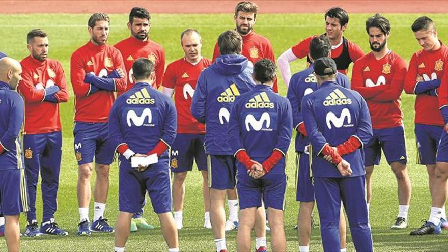 La ‘Roja’ se testa en Saint-Denis