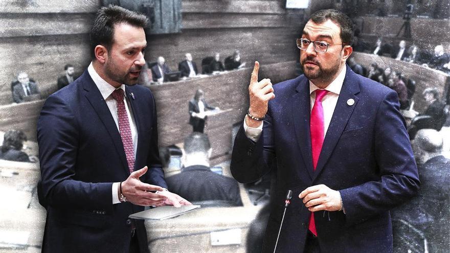 Queipo acusa a Barbón de “encubrir” responsabilidades políticas por el caso Cerredo y el presidente le reprocha haber iniciado “una cacería electoral”