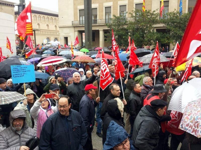 Movilización sin precedentes de los jubilados