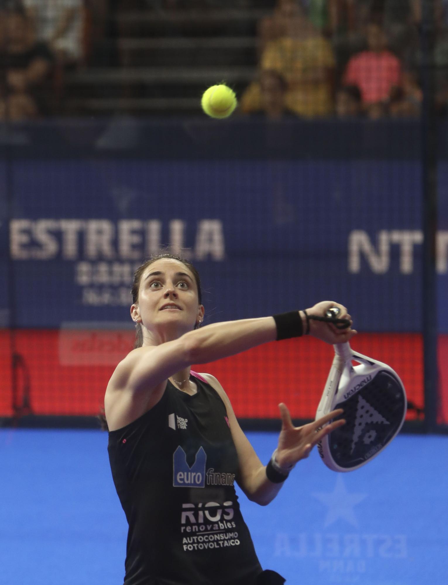 Final femenina del Estrella Damm Valencia Open en La Fonteta con Tamara Icardo