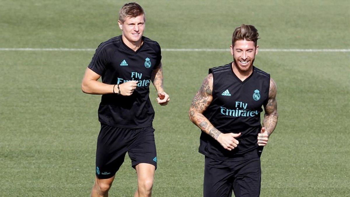 Kroos y Ramos no viajarán