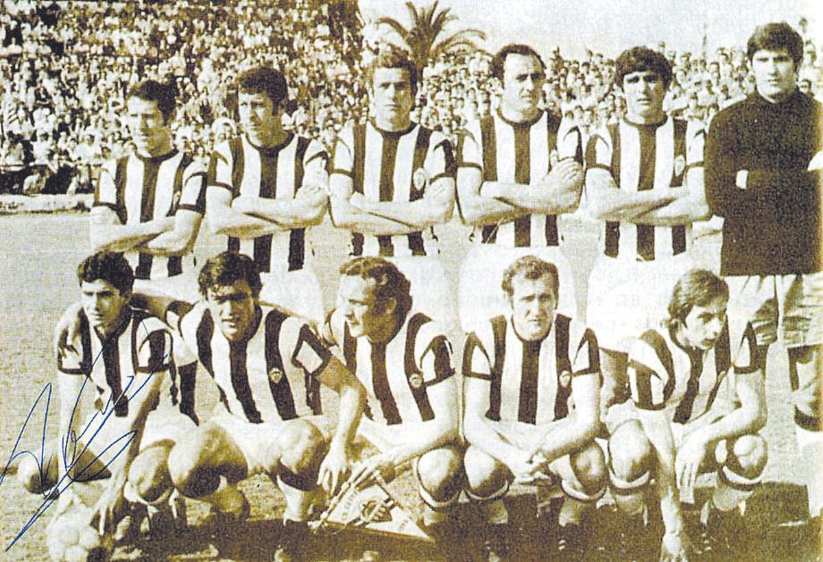 El ascenso del CD Castellón a Primera en 1972.