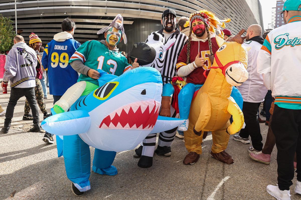 NFL en Madrid: Miami Dolphins - Washington Commanders.