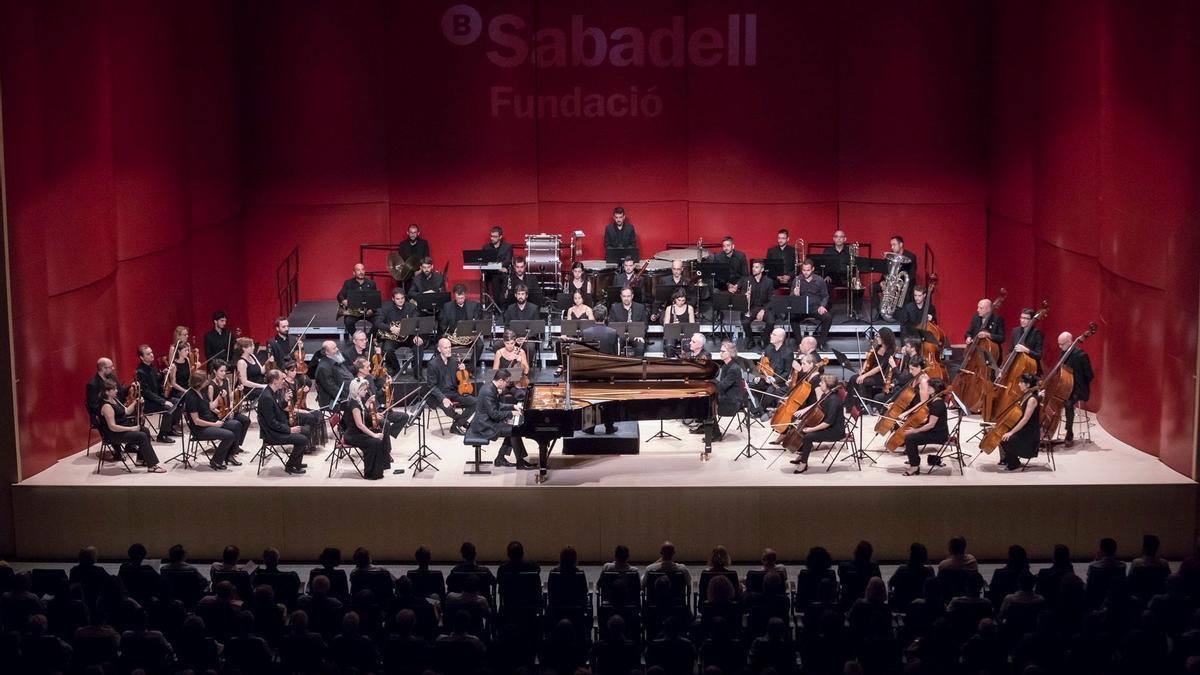 L'Orquestra Simfònica del Vallès, en una imatge d'arxiu.