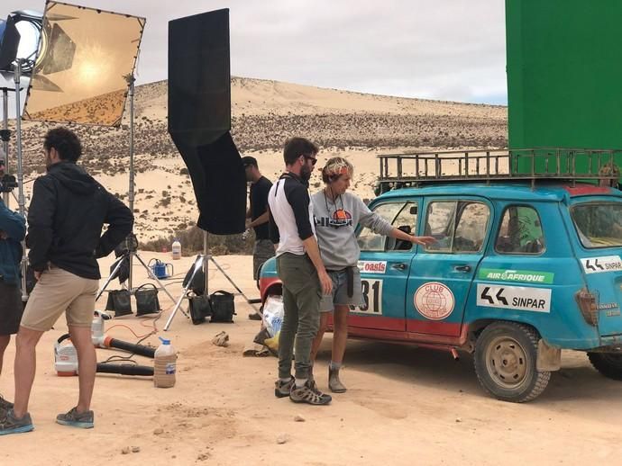 El rodaje de '4 Latas', con Jean Reno, concluye en Fuerteventura