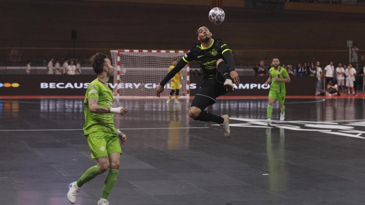 Mallorca Palma Futsal in den grünen Trikots spielte äußerst diszipliniert.